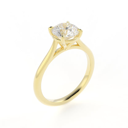 The Jennifer Solitaire - Seven Oaks Jewelers