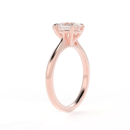 The Jennifer Solitaire - Seven Oaks Jewelers