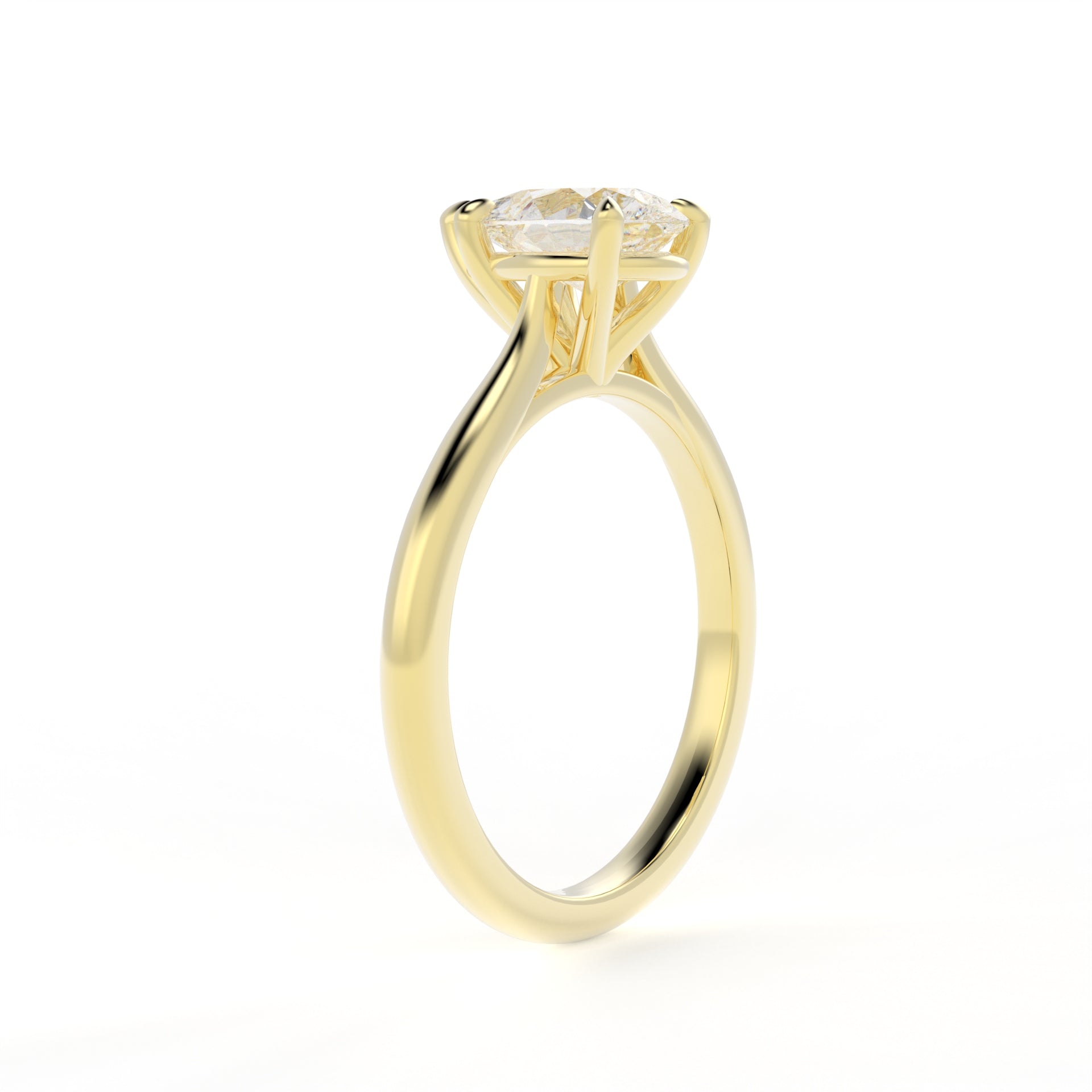 The Jennifer Solitaire - Seven Oaks Jewelers